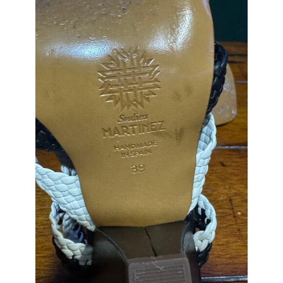 Souliers Martinez handmade leather sandals in great condtion size 39 - Picture 5 of 9